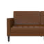 Upminster 3 Seater Faux Leather Sofa-61079834