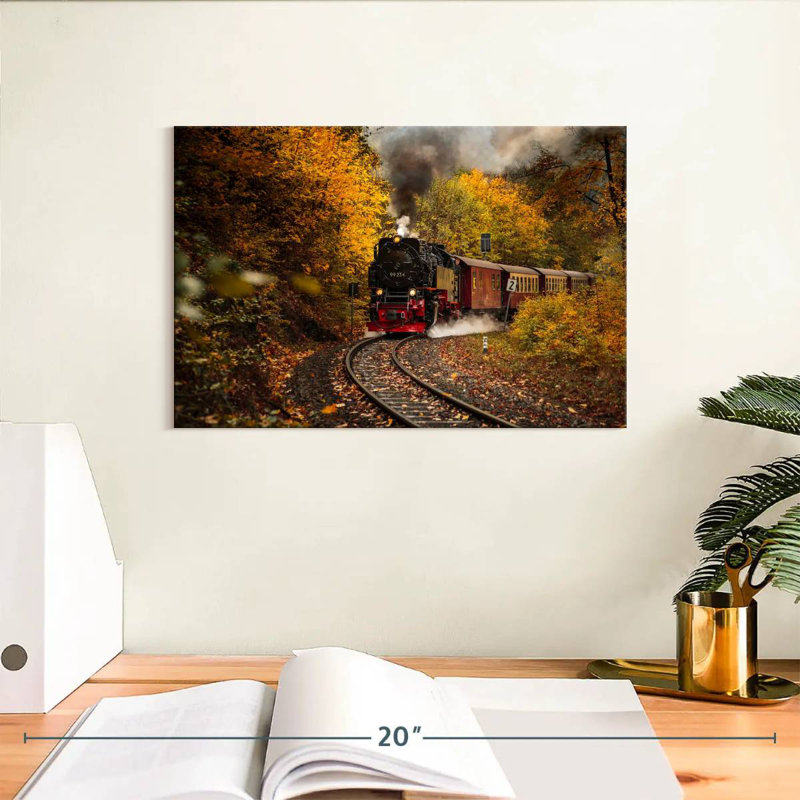 Mehar Wernigerode Steam Train, 8" H x 12" W