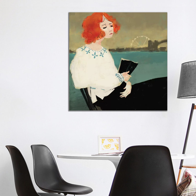 Talk To The City by Anikó Salamon - Wrapped Canvas Print, 93.98cm H x 93.98cm W