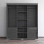Armoire grise 71 "avec miroir Monaco 71"-1337071385