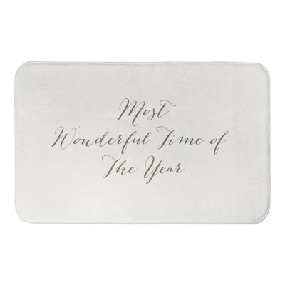 Kreitler Microfiber Non-Slip Bath Rug