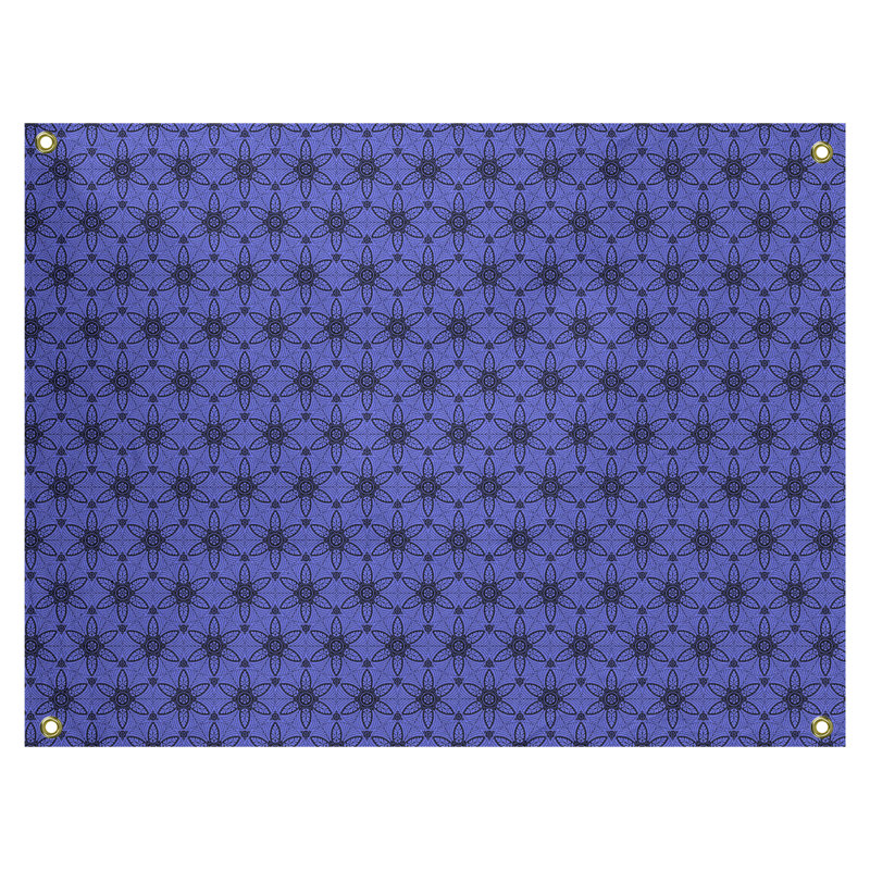 Tapisserie orné de cercles ornés par katelyn elizabeth Avicia, Intérieur, H 54 po x l 63,5 po