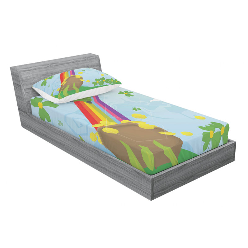 Microfiber Sheet Set, Twin Sheet Set with Pillowcase