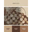 Tapis moelleux moelleux et moelleux à motif raisin de luxe beige - Reliure beige-1005242768