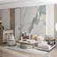 Murale en marbre bleu veiné de luxe-961989513