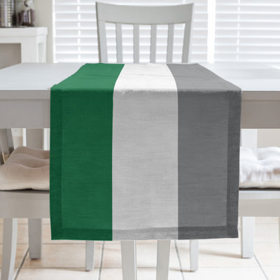 New Orleans Football Stripes Table Runner