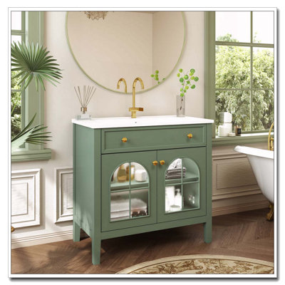 Armoire de salle de bain 35,6 po