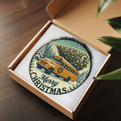 Merry Christmas Bus Tree