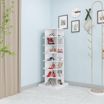Armoire à chaussures rotative 360