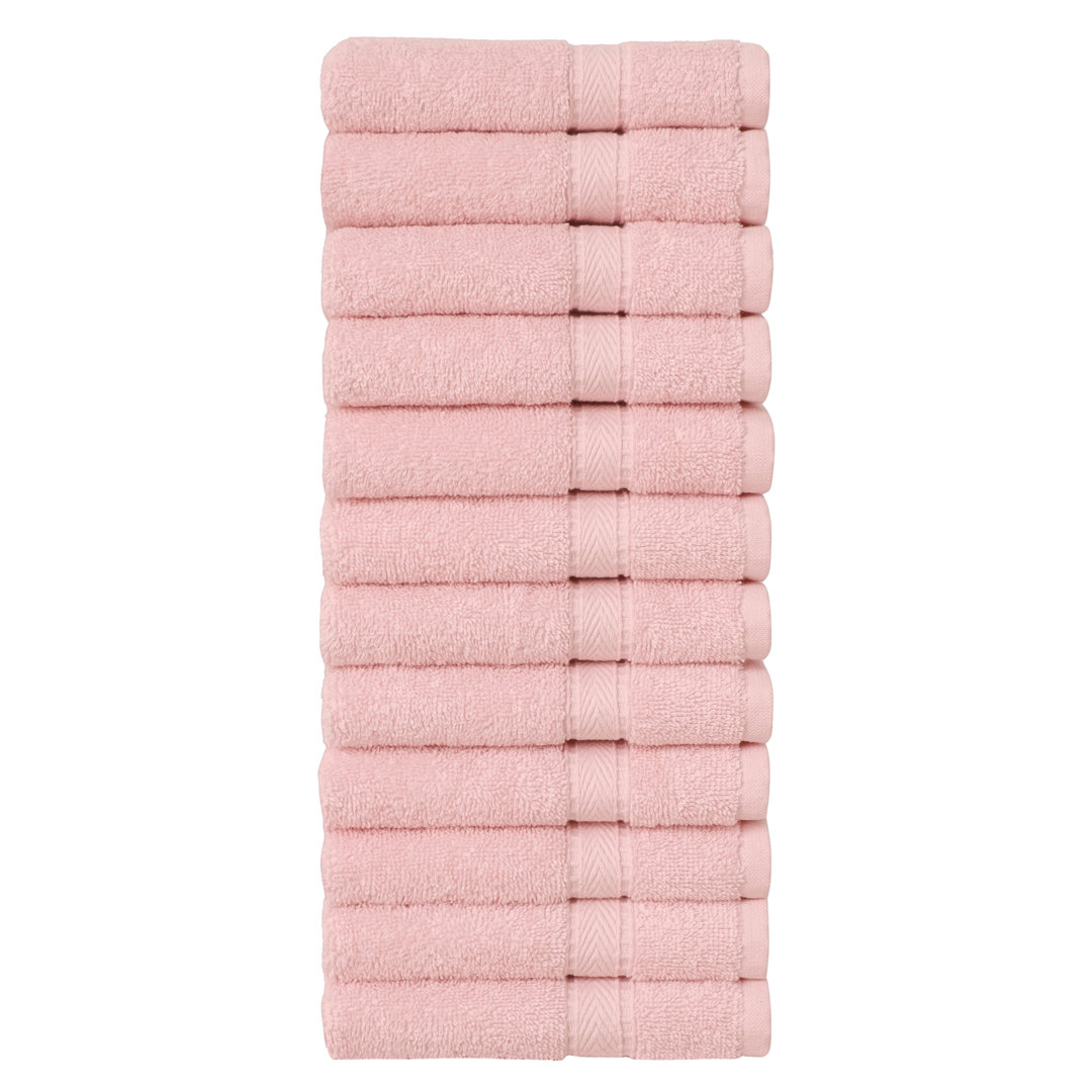 Sinemis Turkish Cotton Washcloth (Set of 12) Linum Home Textiles 