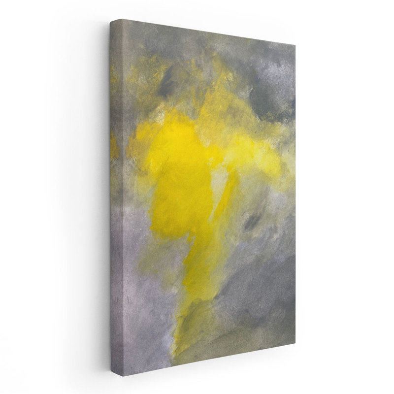 «Clouded Sunshine 1», reproduction d'art sur toile, H 18 po x l 12 po