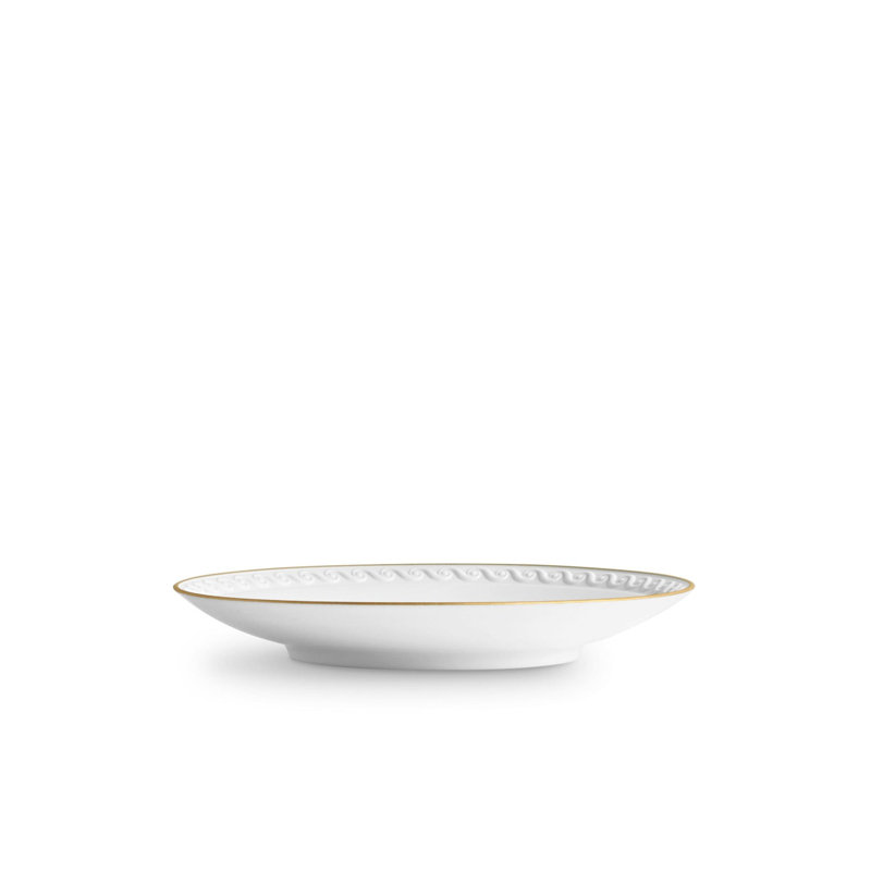 Neptune Porcelain Dinnerware Set - Service for 1, White/Gold