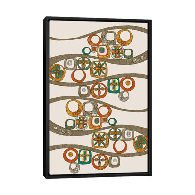 Folk Pattern II, impression sur toile tendue