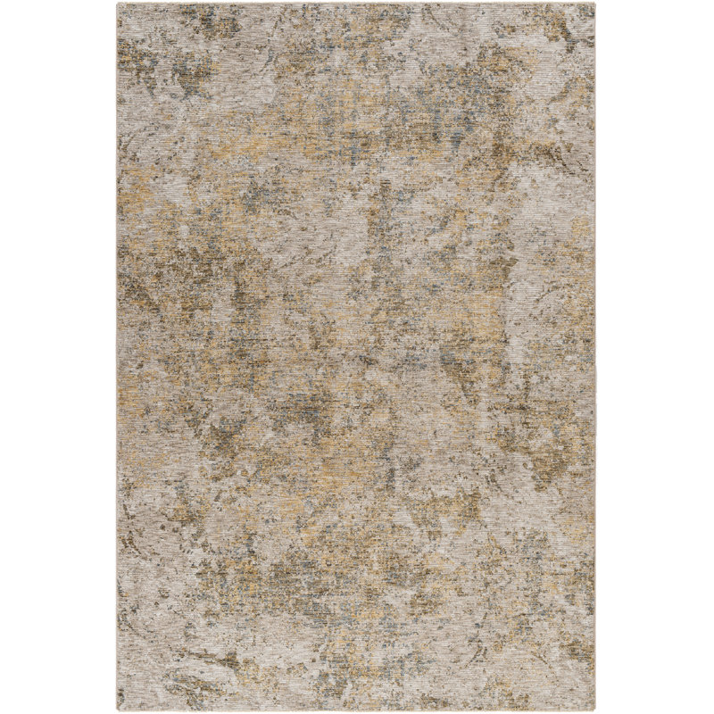 Abstract Indoor Rug, Rectangle 7'10" x 10'3"