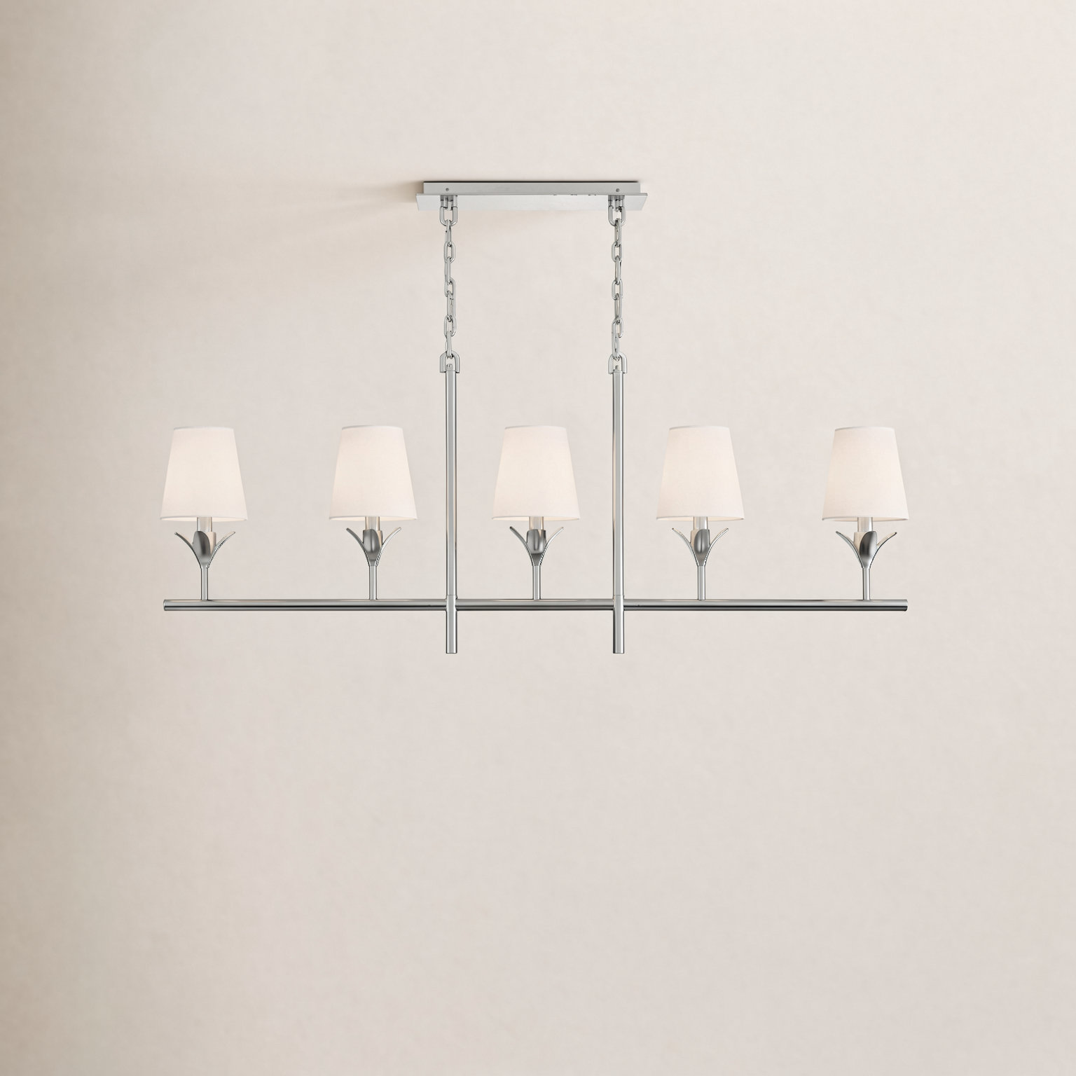 Kehlani 5 - Light Kitchen Island Chandelier, Antique Silver
