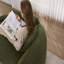 Chaise longue moderne, causeuse avec canapé-lit à siège profond et 1 oreiller pour le salon, la chambre à coucher et un appartement-506442527