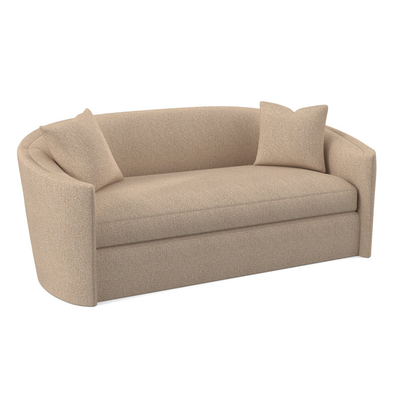 Aurora Sofa, Maya Wheat Polyester Blend