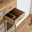 Solid Wood 1 - Door Rectangle Accent Cabinet