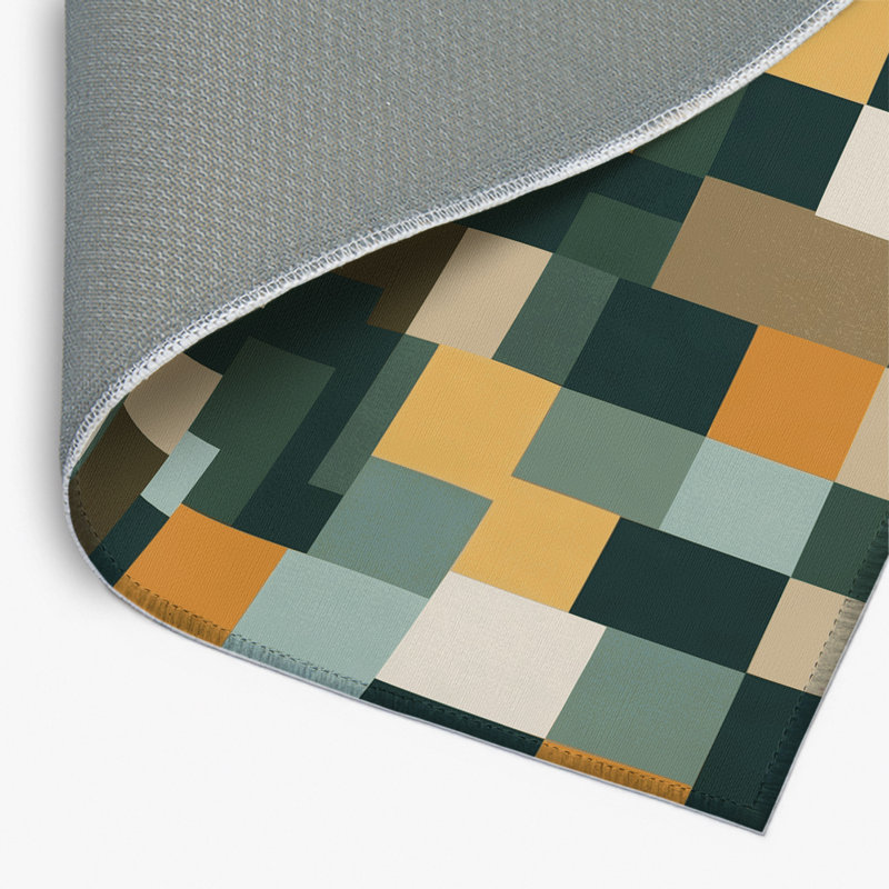 Tapis intérieur et extérieur à motifs, Rectangle 1 pi 6 po x 2 pi 6 po