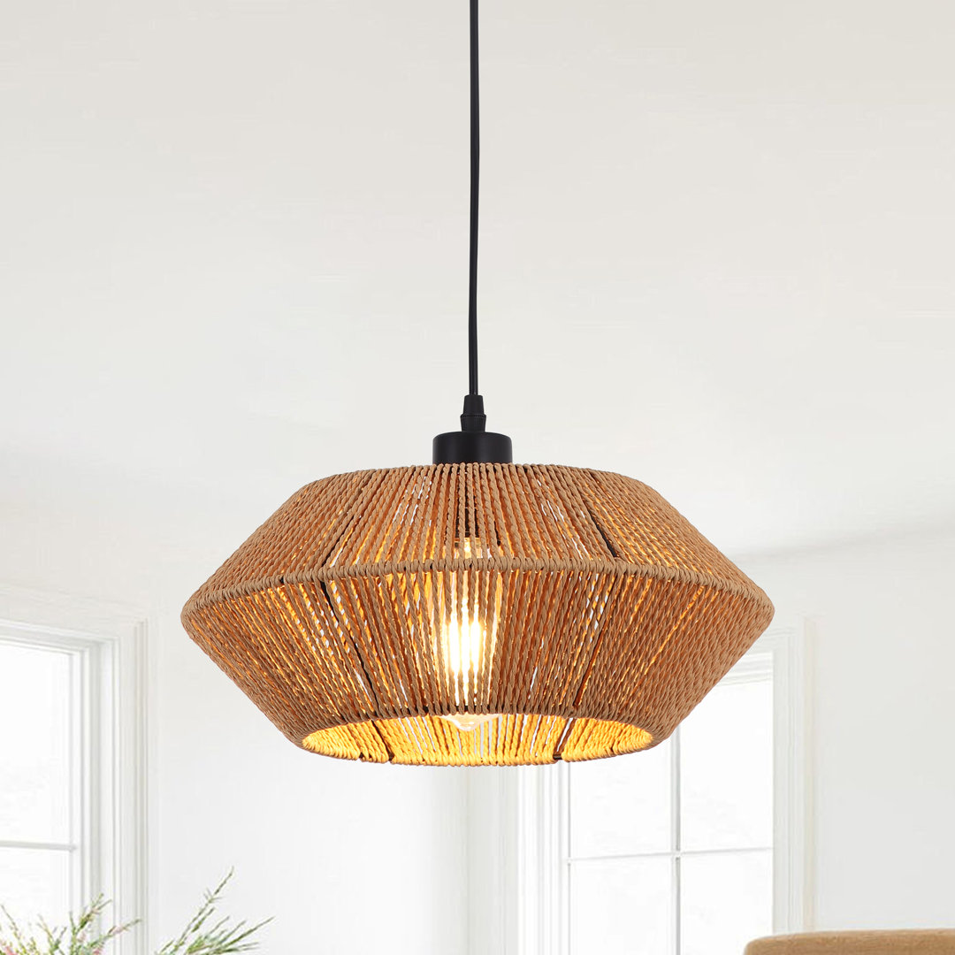 1 - Light Matte Black Single Pendant