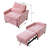 32.28" Chenille Single Sofa Bed / Pull-Out Sleeper Chair / Armchair-387183681