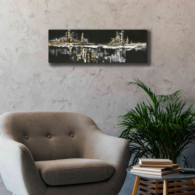 «Urban Gold I» par Chris Paschke, estampe numérique sur toile