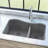 Quartz Classic 32-1/2" x 20" x 10" Double Basin Undermount Kitchen Sink-17883036