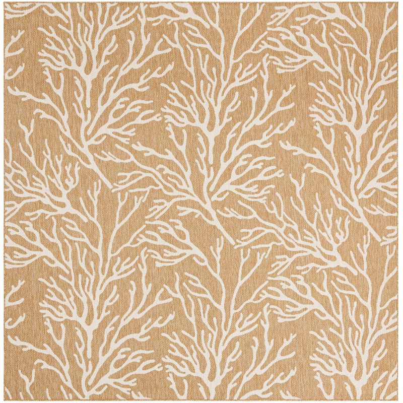 Tapis contemporain Azilynn, Carré 10 pi
