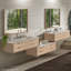 Gemelli 48" W x 12" H x 22" D Wall Mounted Bathroom Cabinet-44168499