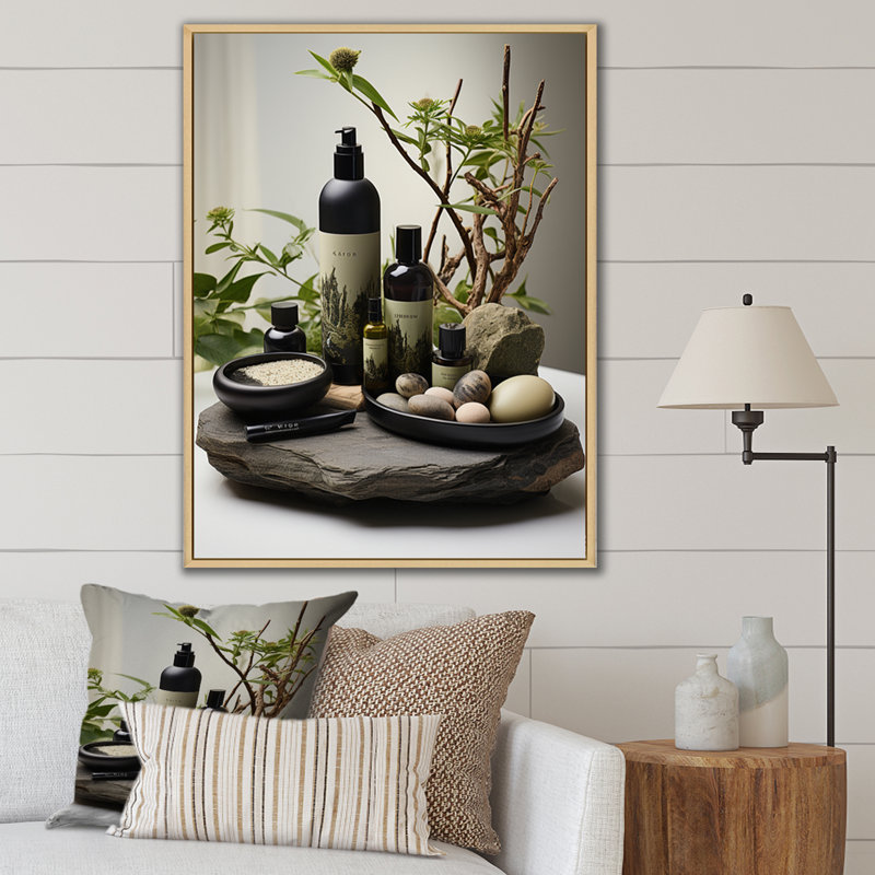 Art asiatique, articles de toilette Sumi I - impressions sur toile asiatiques, H 44 po x l 34 po x P 1,5 po