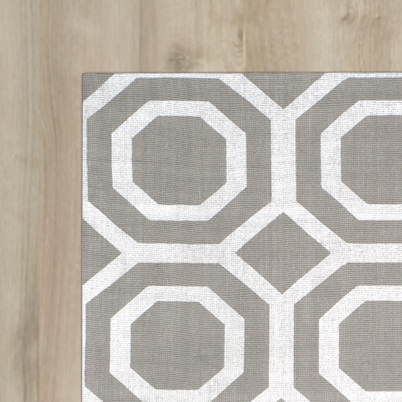 Tapis en jute tissé à la main Nilde Cedar Brook, Rectangle 2 pi 3 po x 3 pi 9 po
