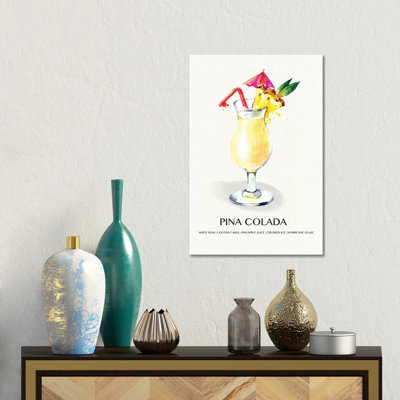 Pina Colada by Susan Jill - Gallery-Wrapped Canvas Giclée on Canvas