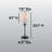 Charter Dimmable Iron Bowl Table Lamp-1438440360