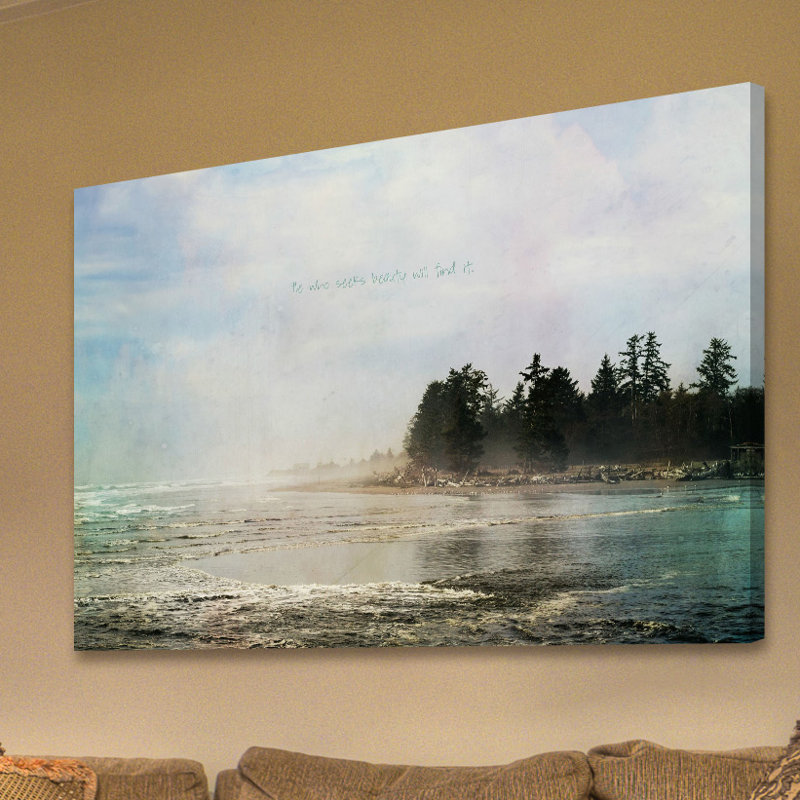 He Who Seeks Beauty by Robin Delean - Wrapped Canvas Print, 41 cm H x 61 cm W x 4 cm D