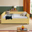 Lit de jour grand rembourré avec tiroirs de rangement UnaAlba, canapé-lit capitonné et structure en bois d'eucalyptus-522036293