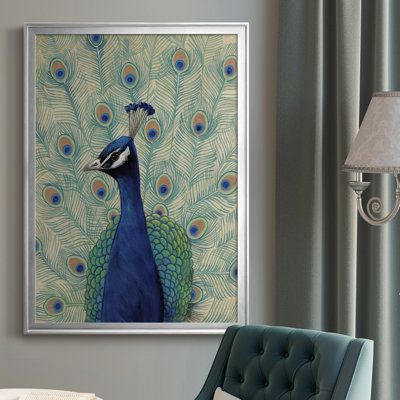 " Blue Peacock II " Color Photography Print