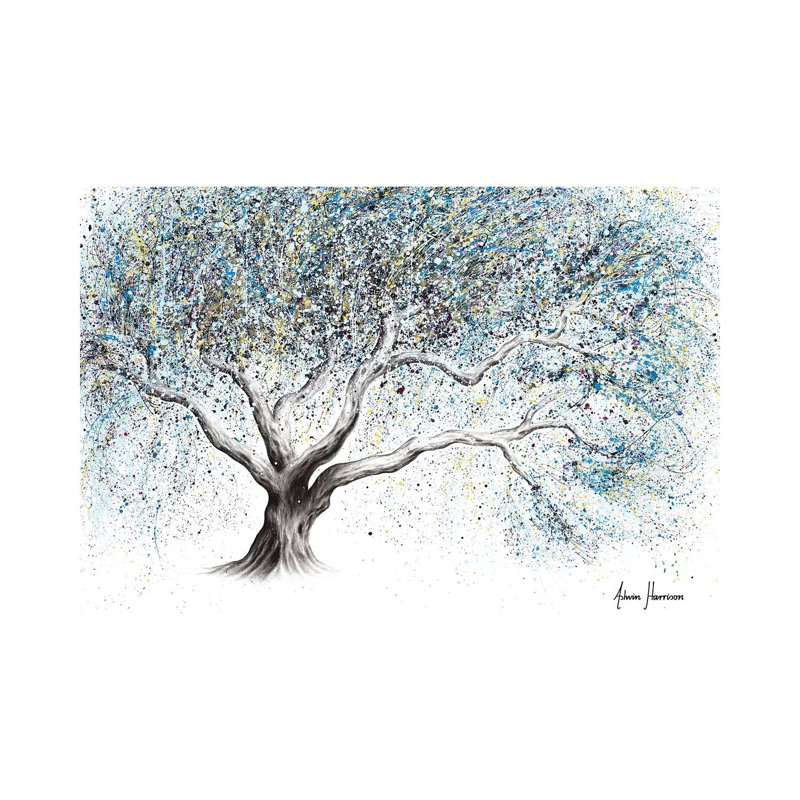 Frosty Whisper Tree by Ashvin Harrison - Wrapped Canvas Gallery-Wrapped Canvas Giclée, 20.32 cm H x 30.48 cm W