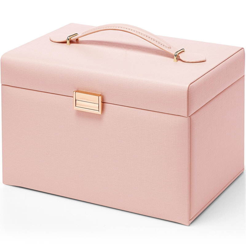 Saibah Jewellery Box +, Pink