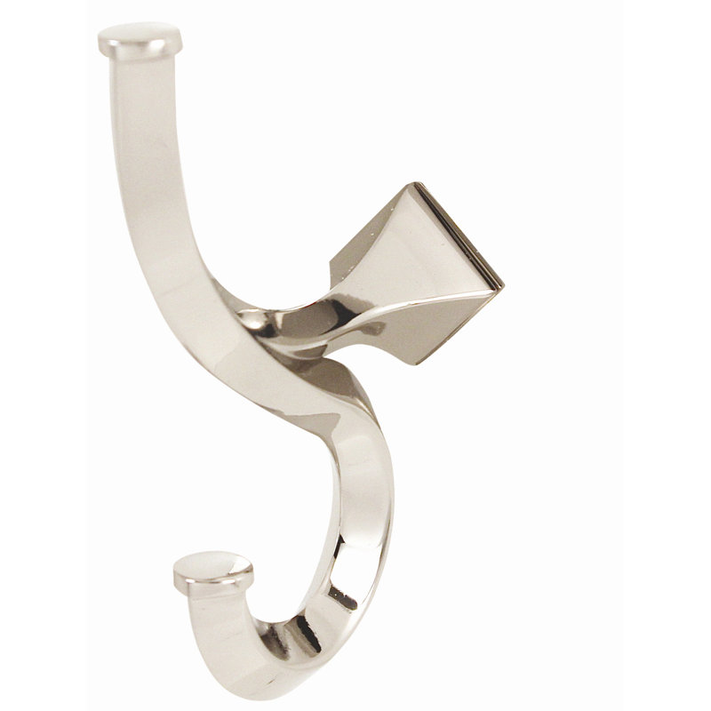 SPA 2 Robe Hook, Polished Nickel