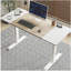 Bureau à hauteur réglable de 55 po x 24 po à hauteur réglable pour la maison et le bureau-1212070598-1212070588