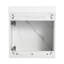 Meuble-lavabo mural flottant de 20 po avec lavabo en résine