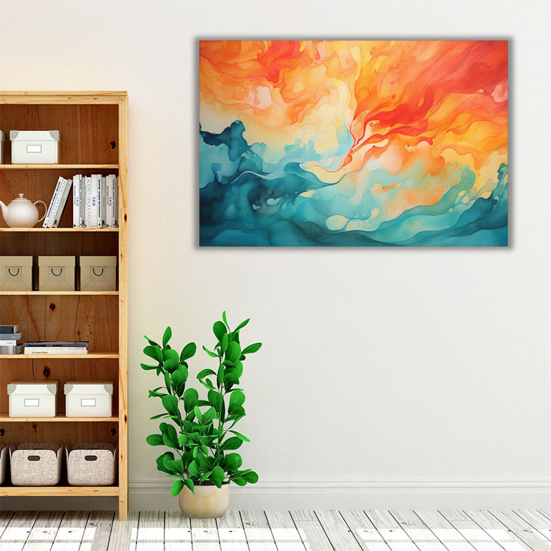 The Old Rivalry, 20" H x 30" W
