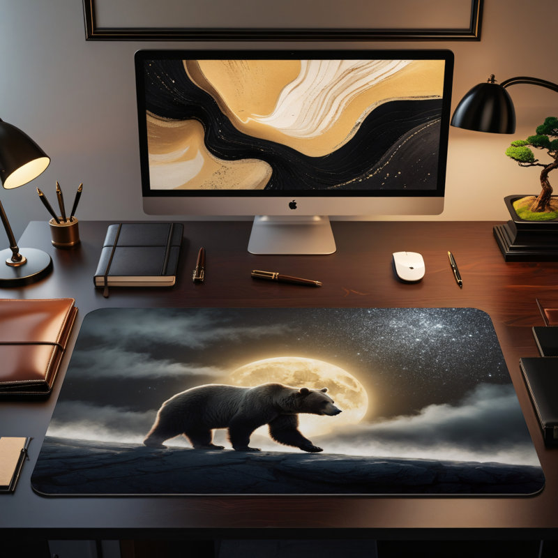 Polyester Desk Pad, 23.6x13.8