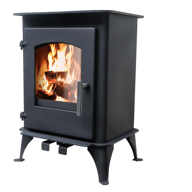 Krausgrill 5KW Multifuel Freestanding Stove Log Burner Wood Burning Fireplace