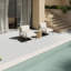 Carreau de porcelaine mat 8,77 po x 8,77 po Bond Tile Plumeria-482809782