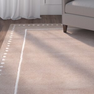 (similar) Cruz Hand-Tufted Wool Beige Area Rug