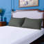 Taies d'oreiller de lit, 1800 taies d'oreiller en microfibre brossée avec fermeture à enveloppe - NTBAY-845702531-858366369