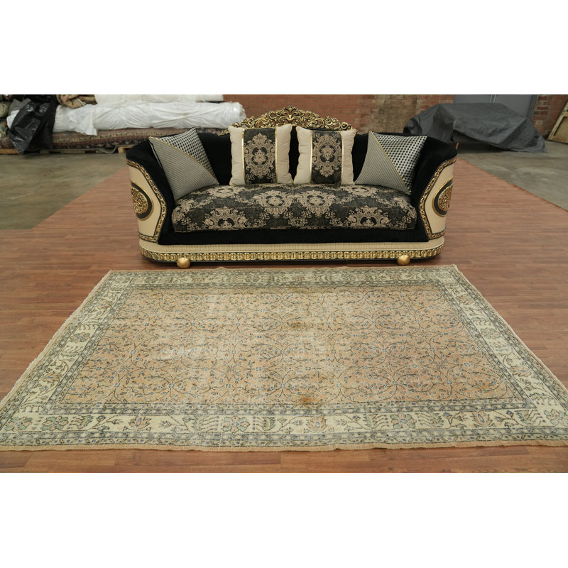 Tapis rétro aspect antique 5 x 9
