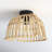 Jameson Wood Flush Mount