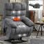 Fauteuil inclinable Heat & Massage Lift avec poche latérale et télécommande-212261043